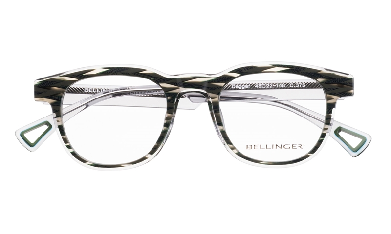 BELLINGER DAGGER Brillestel (Form: Panto - Farve: Grøn)