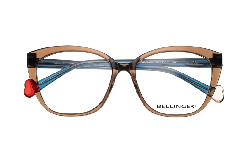 BELLINGER LOVE-PASSION Brillestel (Form: Cat Eye - Farve: Lilla)