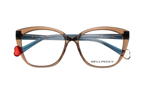 BELLINGER LOVE-PASSION Brillestel (Form: Cat Eye - Farve: Lilla)