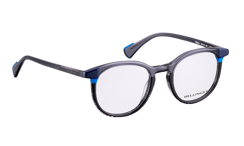 BELLINGER WILDCAT Brillestel (Form: Panto - Farve: Grå)
