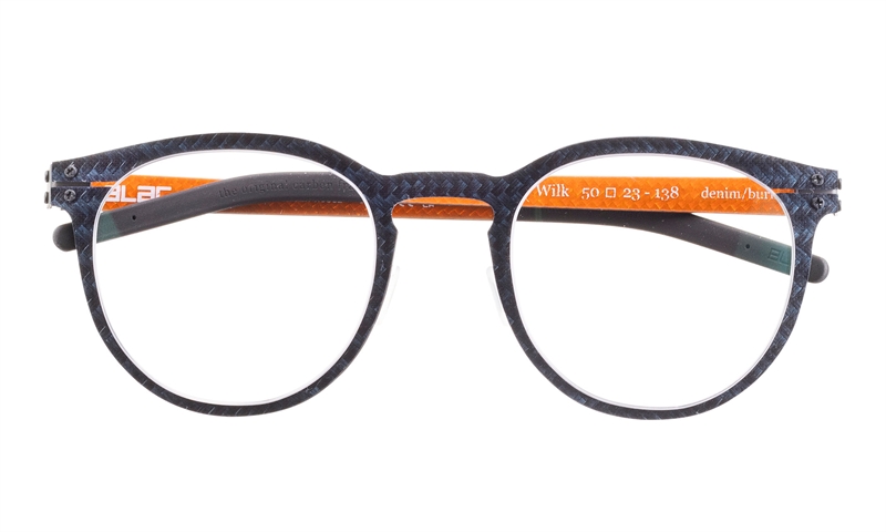 BLAC WILK Brillestel (Form: Panto - Farve: Blå)