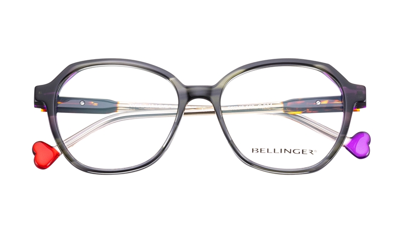 BELLINGER LOVE-YOU Brillestel (Form: Summerbird - Farve: Grøn)