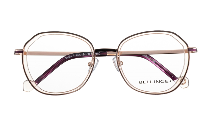 BELLINGER CICULA-4 Brillestel (Form: Summerbird - Farve: Transparent)