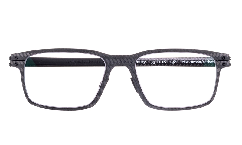 BLAC MAURY Brillestel (Form: Firkantet - Farve: Sort)