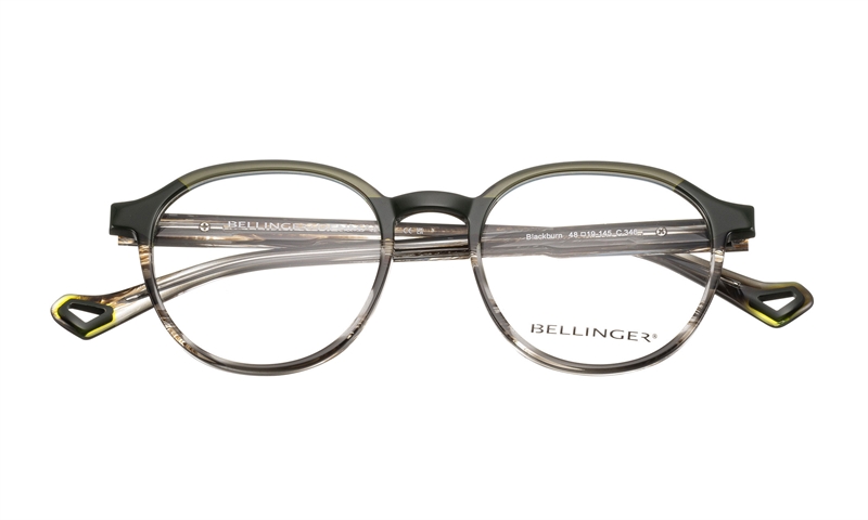 BELLINGER BLACKBURN Brillestel (Form: Panto - Farve: Grå)