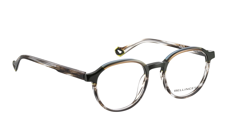 BELLINGER BLACKBURN Brillestel (Form: Panto - Farve: Grå)