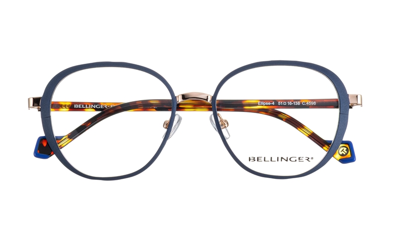 BELLINGER ELLIPSE-4 Brillestel (Form: Summerbird - Farve: Blå)