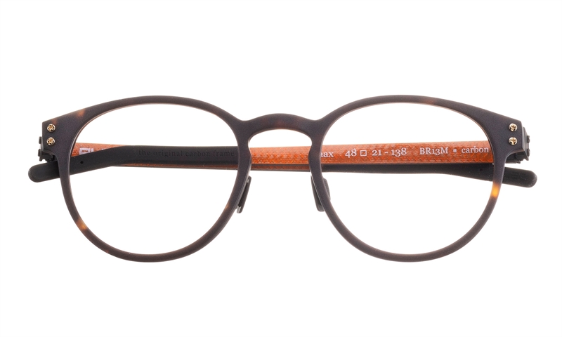 BLAC LAAX Brillestel (Form: Panto - Farve: Brun)