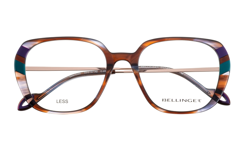 BELLINGER LESS-2589 Brillestel (Form: Summerbird - Farve: Brun)