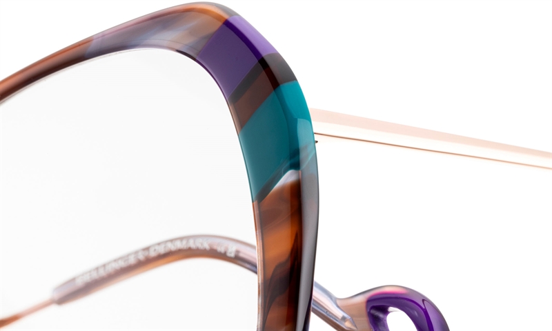 BELLINGER LESS-2589 Brillestel (Form: Summerbird - Farve: Brun)