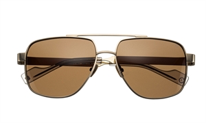 ENTOURAGE OF 7 ISAMU Solbrille (Form: Firkantet - Farve: Guld)