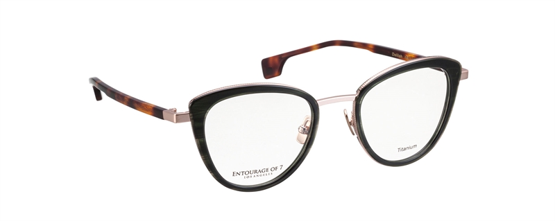 ENTOURAGE OF 7 DELILAH Brillestel (Form: Cat Eye - Farve: Guld)