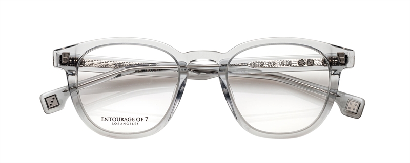 ENTOURAGE OF 7 JACKSON-XL Brillestel (Form: Panto - Farve: Transparent)