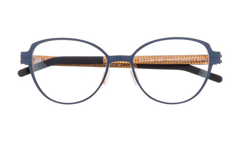 BLAC ANNA Brillestel (Form: Cat Eye - Farve: Blå)