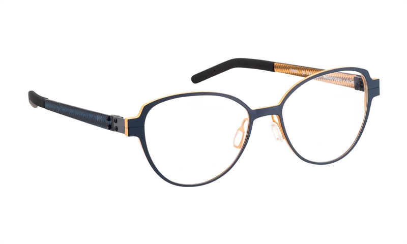 BLAC ANNA Brillestel (Form: Cat Eye - Farve: Blå)