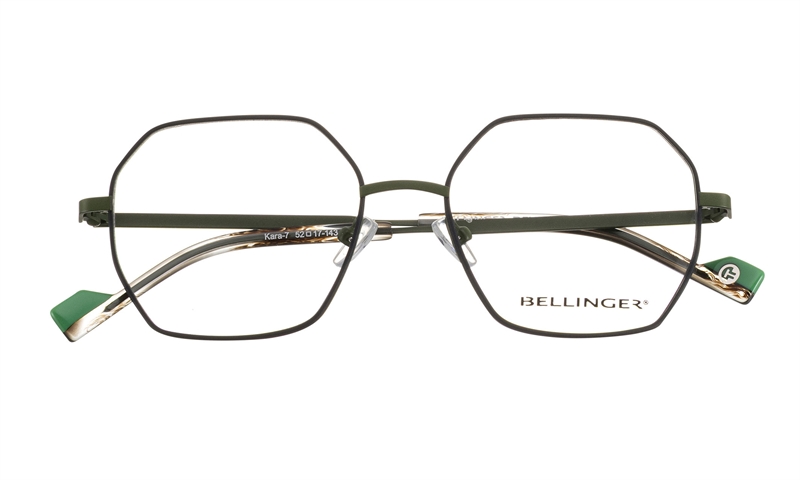 BELLINGER KARA-7 Brillestel (Form: Summerbird - Farve: Grå)