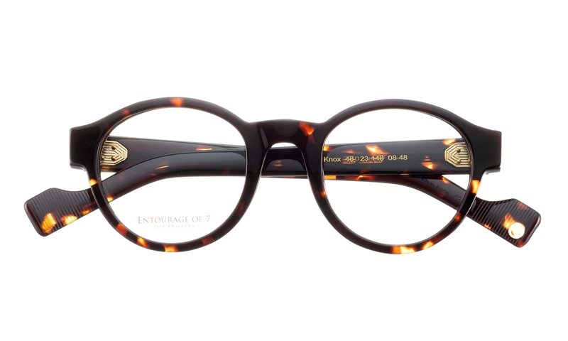 ENTOURAGE OF 7 KNOX Brillestel (Form: Panto - Farve: Brun)