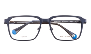 BELLINGER BOLDLINE-A21 Brillestel (Form: Firkantet - Farve: Blå)