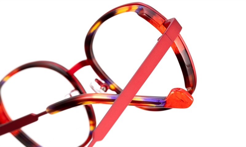 BELLINGER CICULA-2 Brillestel (Form: Summerbird - Farve: Rød)