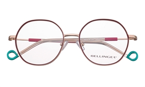 BELLINGER INCOLOR-1 Brillestel (Form: Summerbird - Farve: Guld)