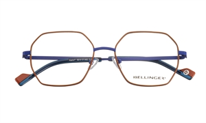 BELLINGER KARA-7 Brillestel (Form: Summerbird - Farve: Orange)