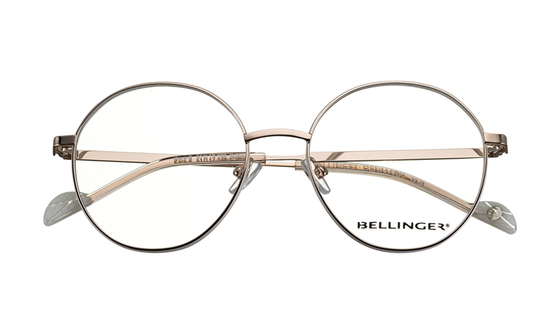 BELLINGER KARA-6 Brillestel (Form: Rund - Farve: Guld)
