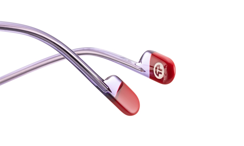 BELLINGER LESS-ACE-2685 Brillestel (Form: Rund - Farve: Rød)