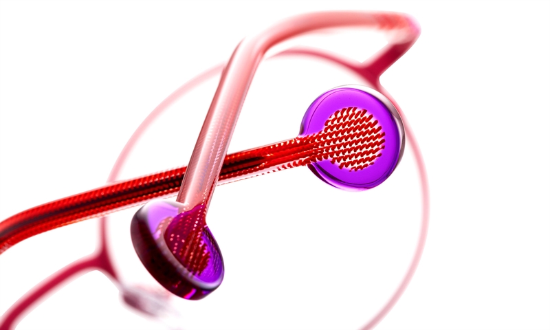 BELLINGER LINKS Brillestel (Form: Rund - Farve: Pink)