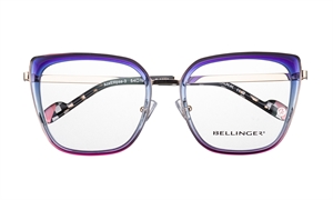 BELLINGER ACEELLIPSE-3 Brillestel (Form: Cat Eye - Farve: Lilla)