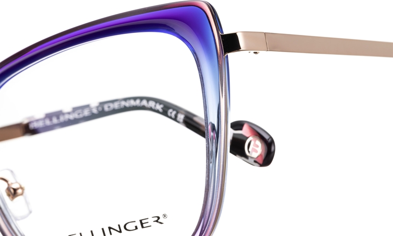 BELLINGER ACEELLIPSE-3 Brillestel (Form: Cat Eye - Farve: Lilla)