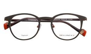 BELLINGER BOLDLINE-A32 Brillestel (Form: Panto - Farve: Brun)