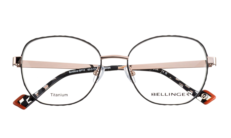 BELLINGER BOLDLINE-SP13 Brillestel (Form: Summerbird - Farve: Sort)