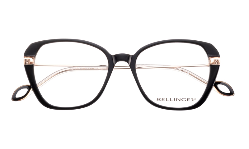 BELLINGER LESS-2480 Brillestel (Form: Summerbird - Farve: Sort)