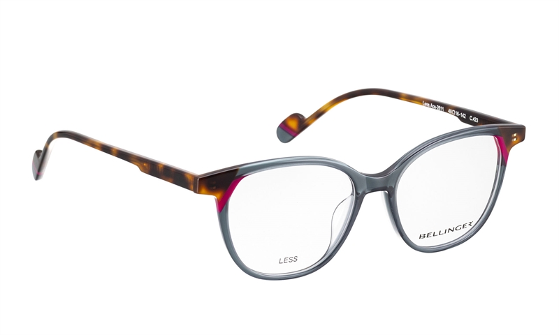 BELLINGER LESS-ACE-2611 Brillestel (Form: Summerbird - Farve: Brun)