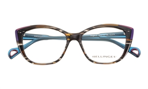 BELLINGER ANGLE-2 Brillestel (Form: Cat Eye - Farve: Grå)