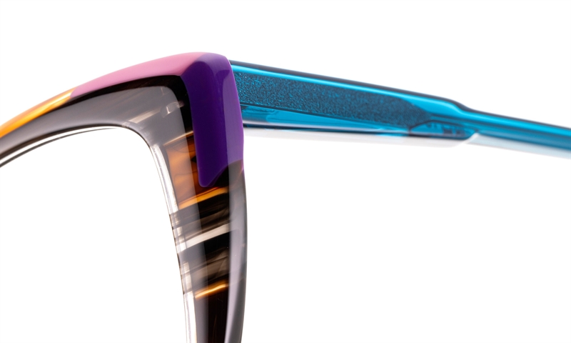 BELLINGER ANGLE-2 Brillestel (Form: Cat Eye - Farve: Grå)