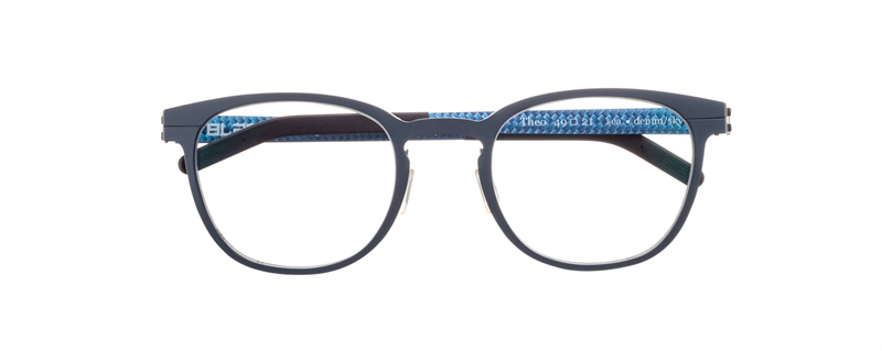 BLAC THEO Brillestel (Form: Panto - Farve: Blå)