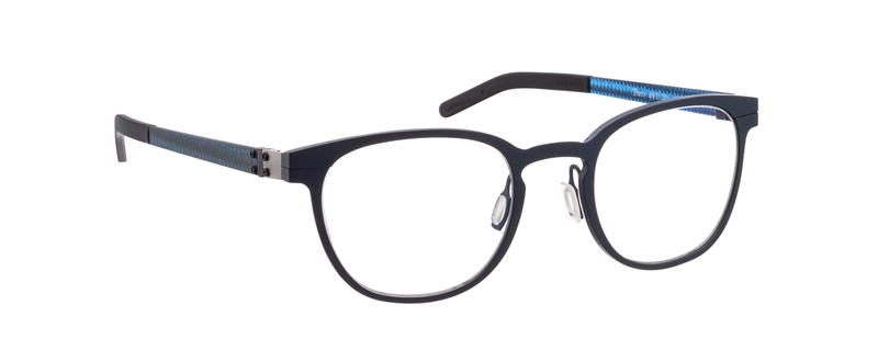 BLAC THEO Brillestel (Form: Panto - Farve: Blå)