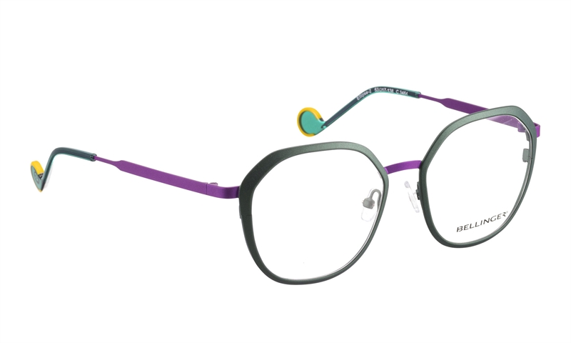 BELLINGER ELLIPSE-2 Brillestel (Form: Summerbird - Farve: Grøn)