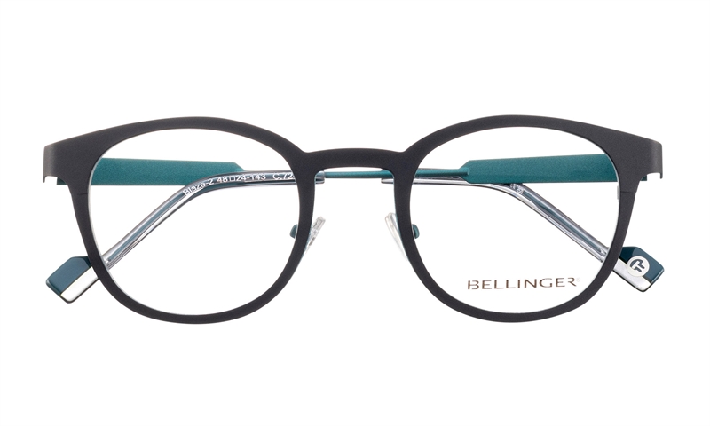 BELLINGER BLAZE-2 Brillestel (Form: Panto - Farve: Grå)