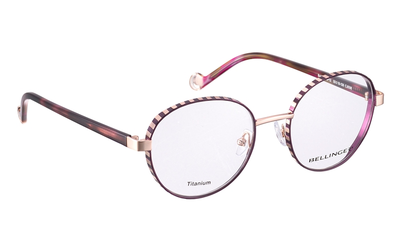 BELLINGER BOLDLINE-SP12 Brillestel (Form: Firkantet - Farve: Lilla)