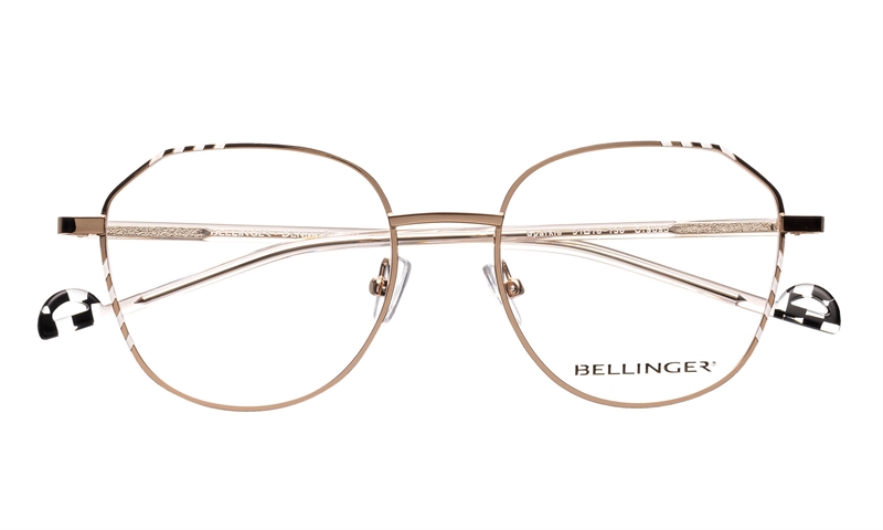 BELLINGER SPARKLE Brillestel (Form: Summerbird - Farve: Guld)