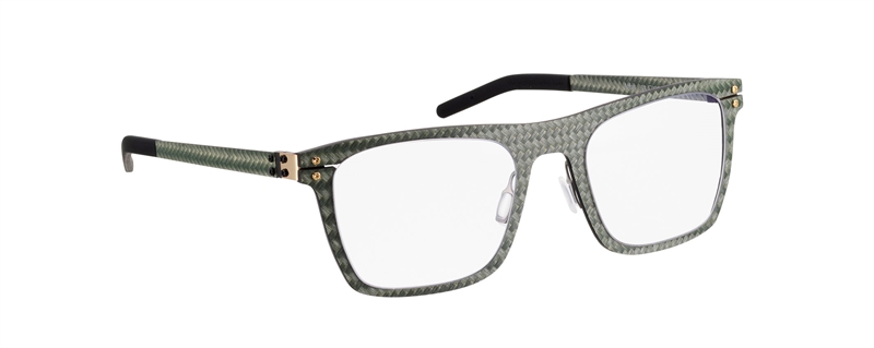 BLAC ATLAS Brillestel (Form: Firkantet - Farve: Grøn)