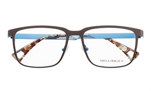 BELLINGER SONIC Brillestel (Form: Firkantet - Farve: Brun)