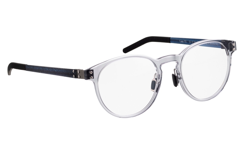 BLAC LAAX-XL Brillestel (Form: Panto - Farve: Transparent)