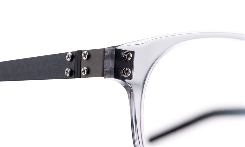 BLAC LAAX-XL Brillestel (Form: Panto - Farve: Transparent)