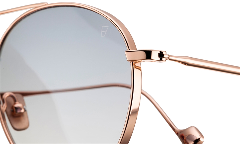 ENTOURAGE OF 7 JINTO Brillestel (Form: Cat Eye - Farve: Guld)