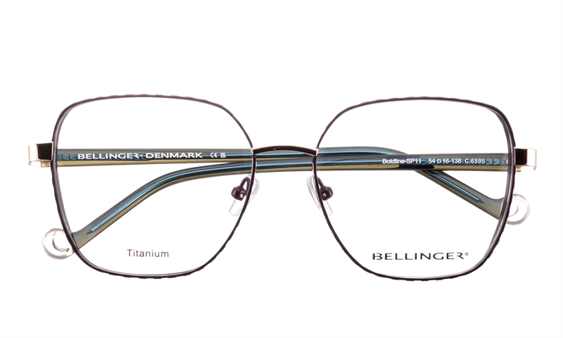 BELLINGER BOLDLINE-SP11 Brillestel (Form: Summerbird - Farve: Lilla)