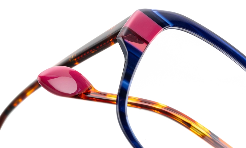 BELLINGER LESS-ACE-2587 Brillestel (Form: Cat Eye - Farve: Blå)