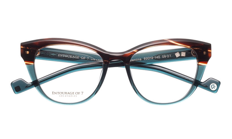 ENTOURAGE OF 7 VALENTINA Brillestel (Form: Cat Eye - Farve: Brun)